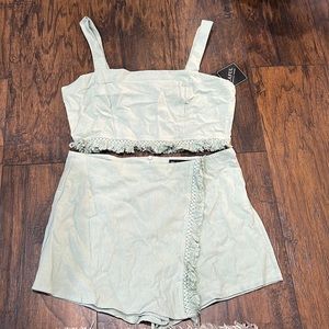 Two Piece Skirt Set